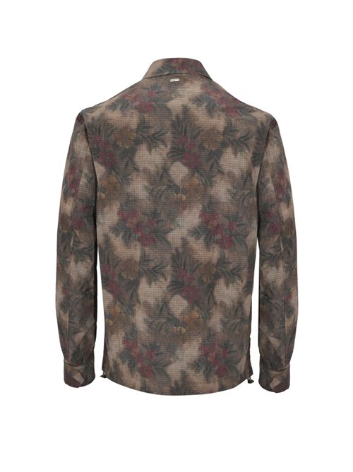 Giacca in tessuto tecnico con stampa floreale Herno | GI000583U 127778500